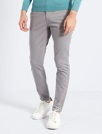 Chino skinny L30 éco-conçu