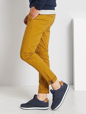 Chino skinny L30 éco-conçu