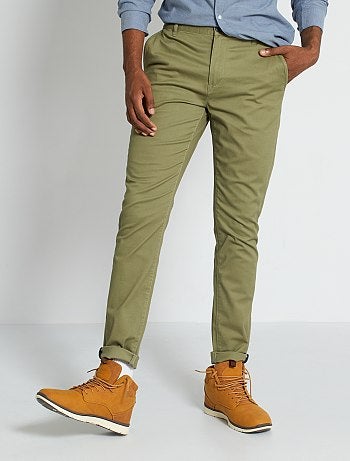 Chino skinny L30 éco-conçu
