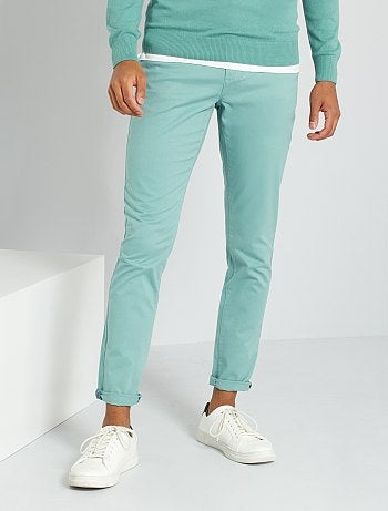 Chino skinny L30 éco-conçu