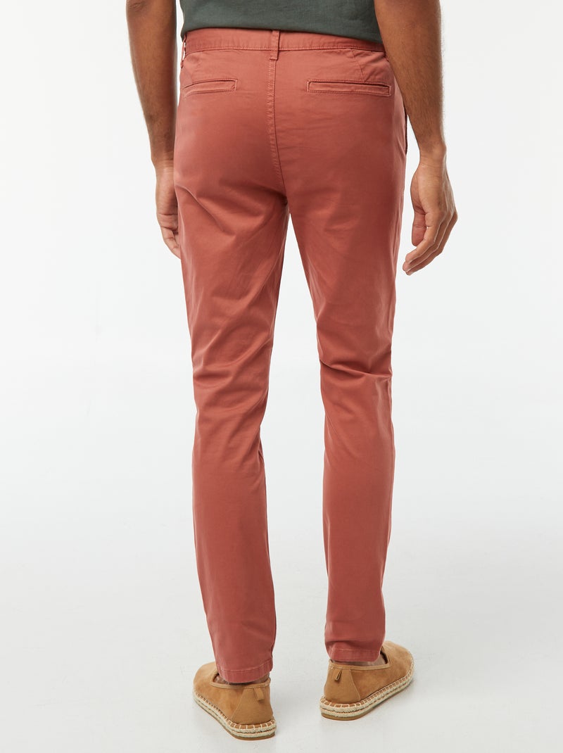 Chino skinny stretch - L32 Rose - Kiabi