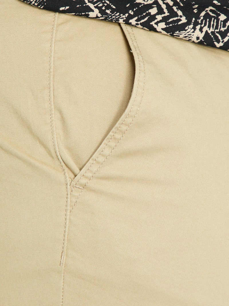 Chino slim - L32 Beige - Kiabi