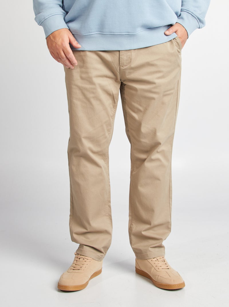 Chino slim - L32 Beige - Kiabi
