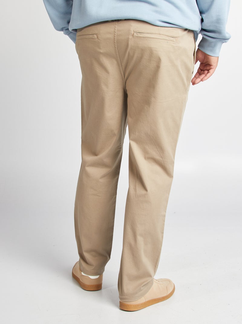 Chino slim - L32 Beige - Kiabi