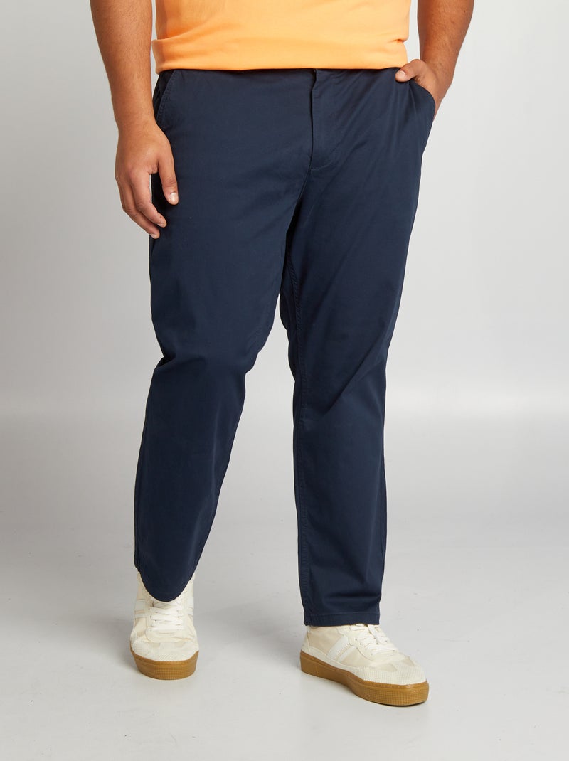 Chino slim - L32 bleu marine - Kiabi