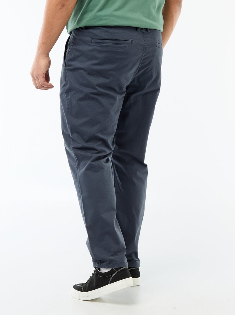 Chino slim - L32 Bleu - Kiabi