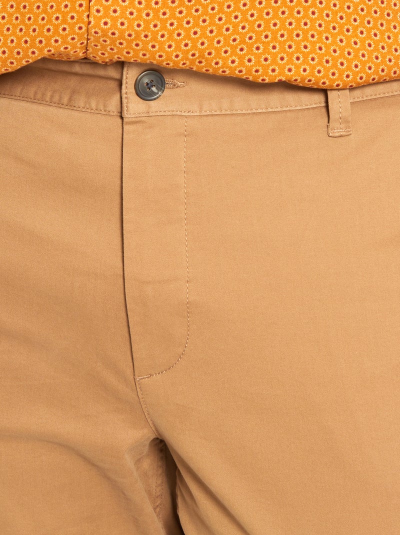 Chino slim - L32 Marron - Kiabi