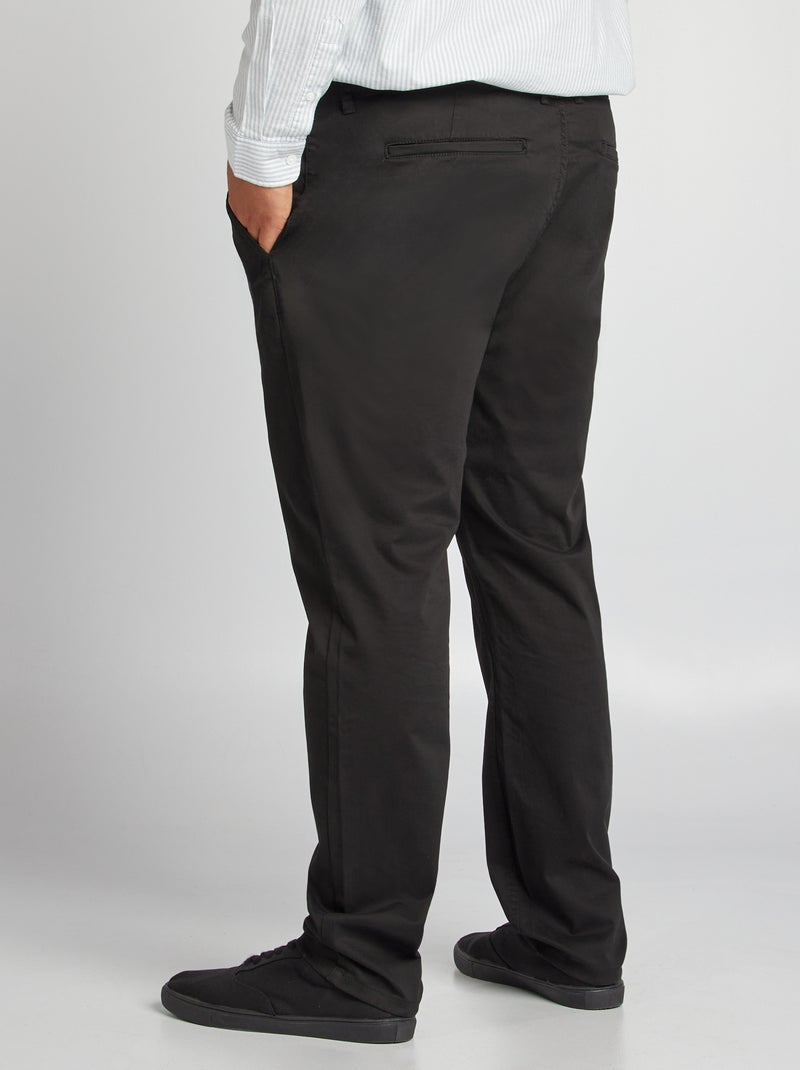 Chino slim - L32 Noir - Kiabi