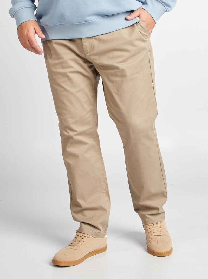 Chino slim - L34 Beige - Kiabi