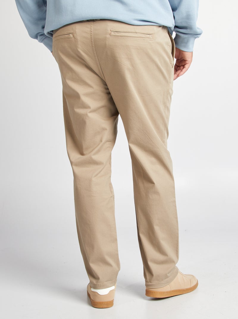 Chino slim - L34 Beige - Kiabi