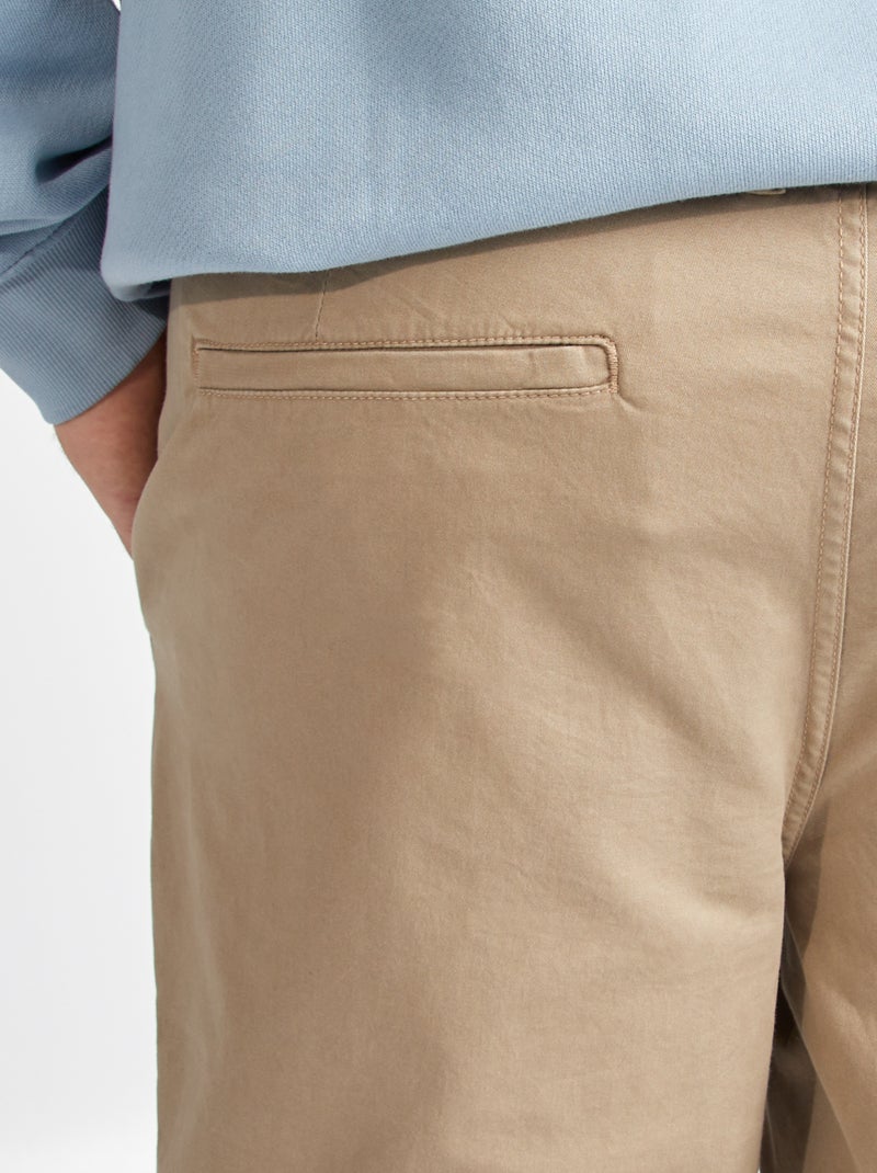 Chino slim - L34 Beige - Kiabi