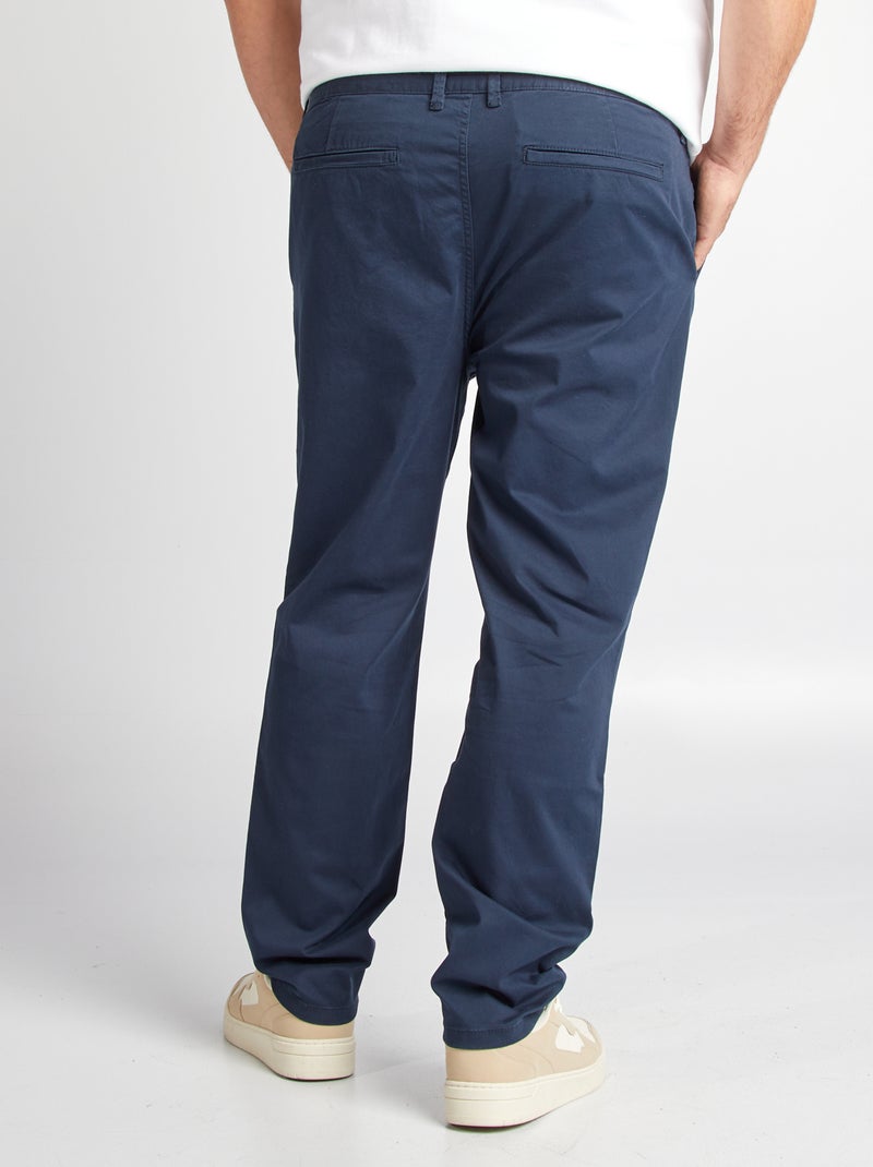 Chino slim - L34 Bleu marine - Kiabi