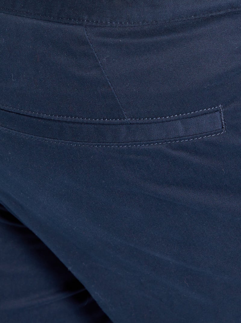 Chino slim - L34 Bleu marine - Kiabi