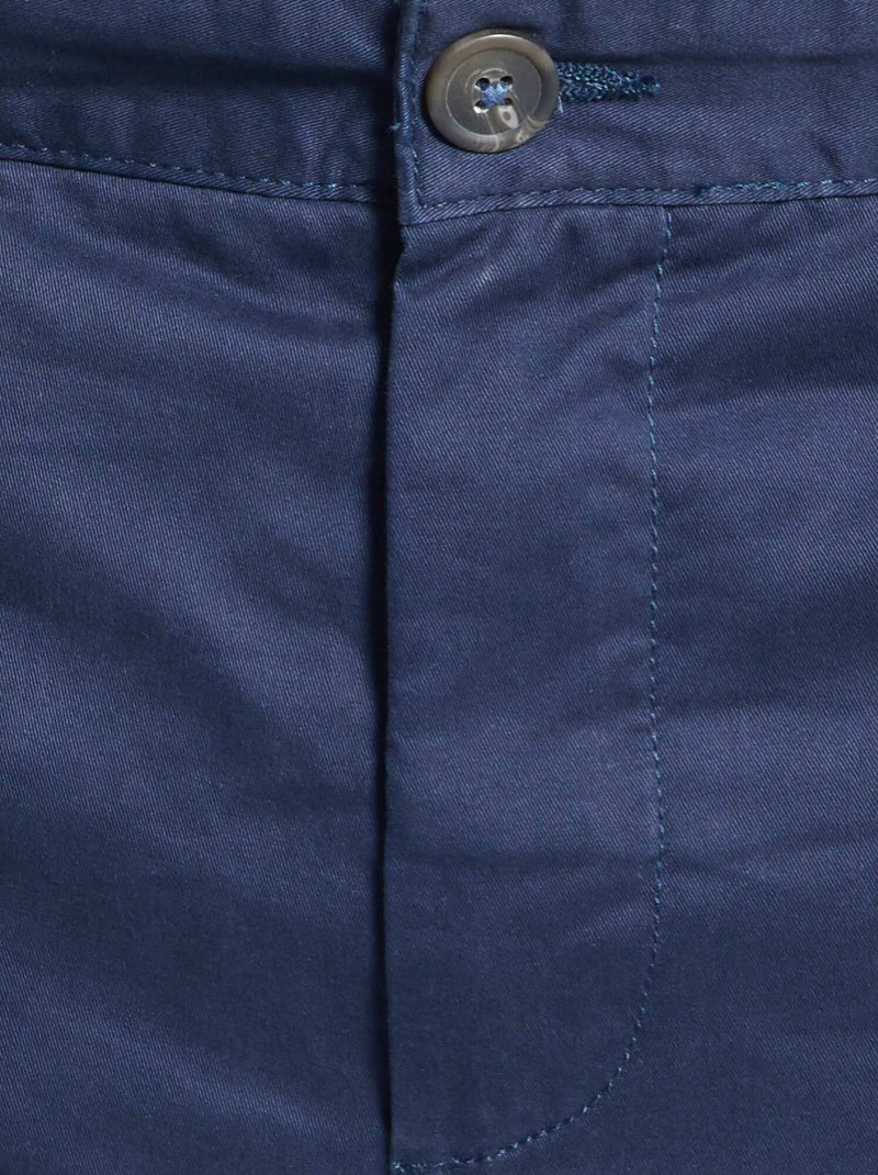Chino slim - L34 Bleu marine - Kiabi