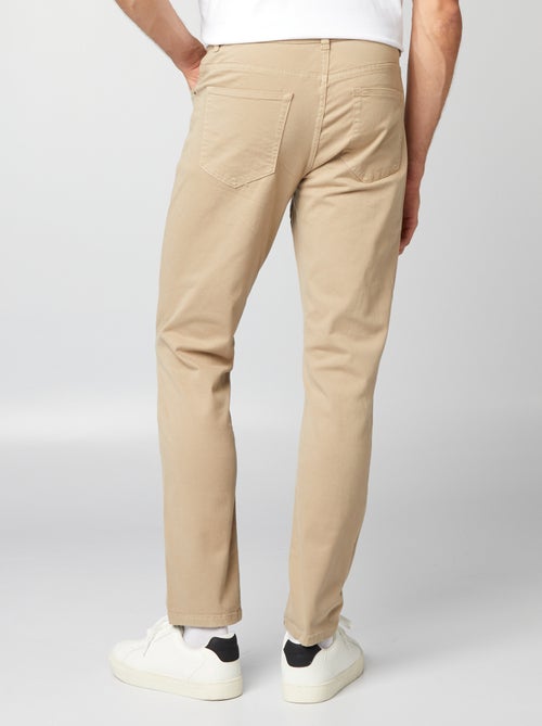 Chino slim 5 poches - L32 - Kiabi
