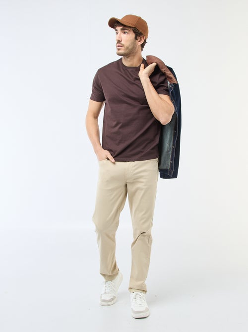 Chino slim 5 poches - L32 - Kiabi