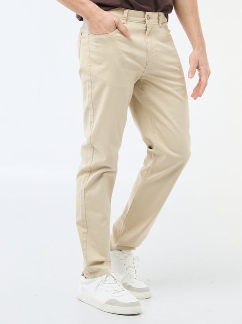 Chino slim 5 poches - L32 - Kiabi