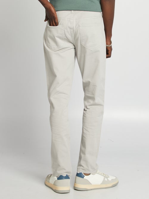 Chino slim 5 poches - L32 - Kiabi