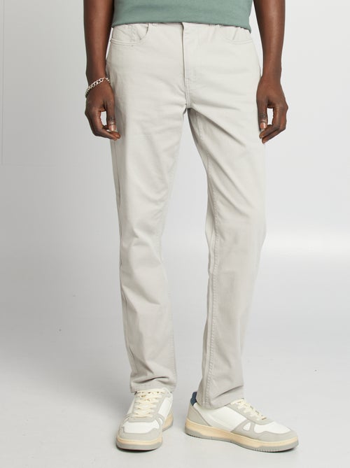 Chino slim 5 poches - L32 - Kiabi