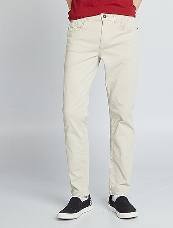 Chino slim 5 poches - L32