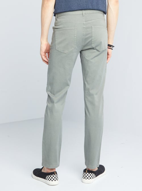 Chino slim 5 poches - L32 - Kiabi