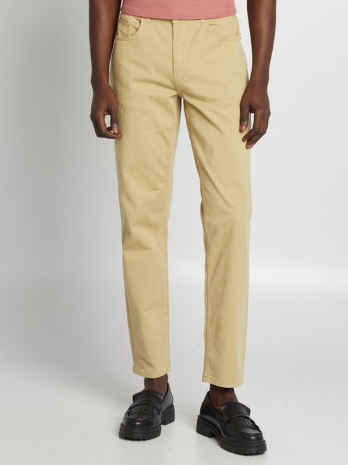 Chino slim 5 poches - L32 - Kiabi