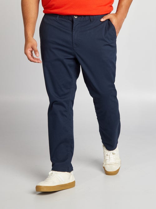 Chino slim en coton stretch - L30 - Kiabi