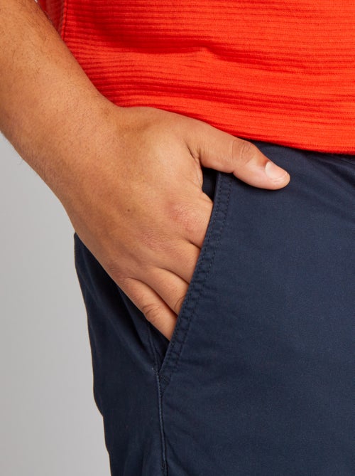 Chino slim en coton stretch - L30 - Kiabi