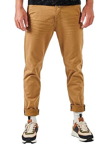 KAPORAL - Pantalon coton mélangé slim chino