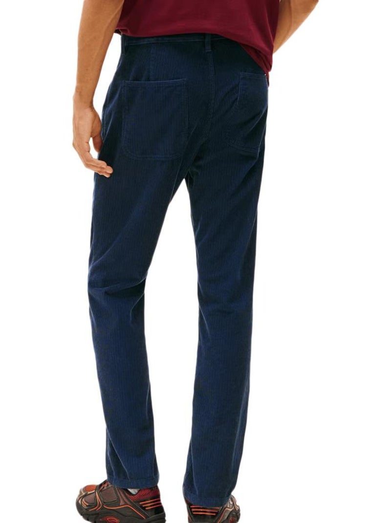 Chino Slim Homme Tommy Hilfiger Bleu marine - Kiabi