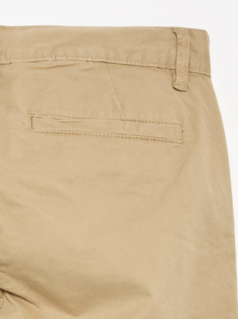 Chino slim L36 +1m90 Beige - Kiabi