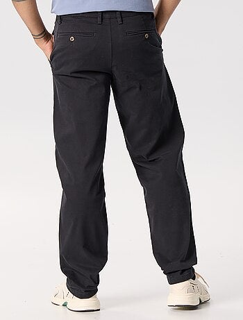 Chino uni taille standard