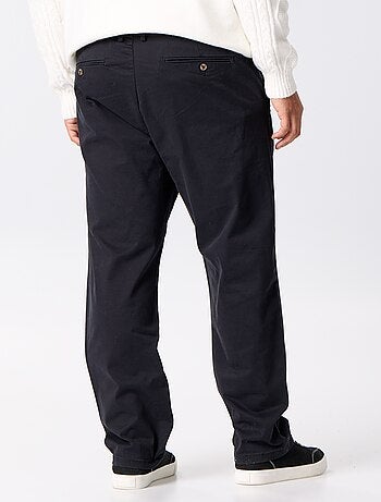 Chino uni taille standard