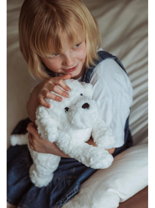 Chiot en peluche lesté 0,6 kg - Kiabi