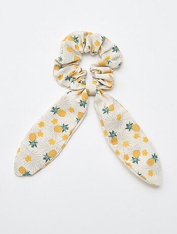 Chouchou ananas avec noeud long