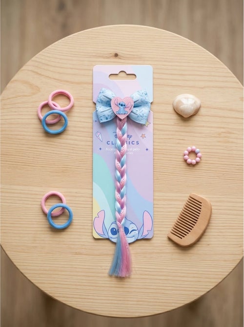 Chouchou tresse avec figurine stitch disney - Kiabi Chouchou tresse avec figurine stitch disney - Kiabi