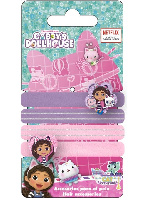Chouchous cheveux enfant Gabby et la Maison Magique : lot de 4 - Kiabi