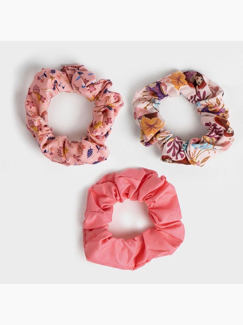 Chouchous cheveux enfant Princesses Disney multicolores : lot de 3 Multicolore - Kiabi