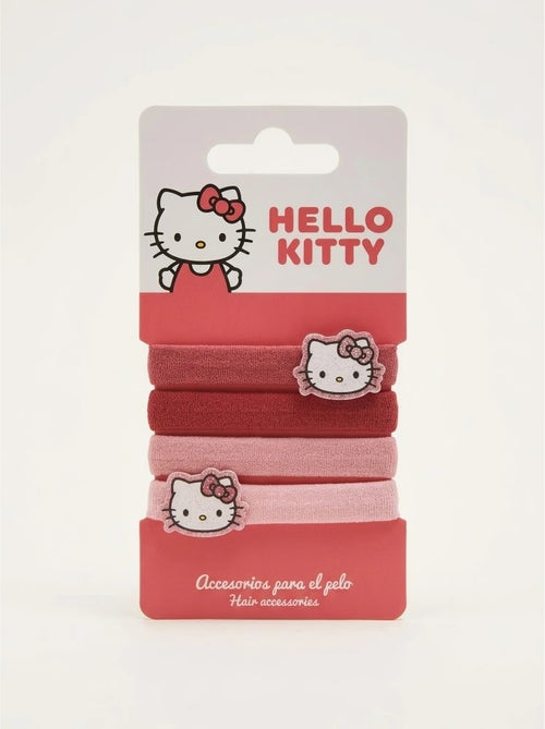 Chouchous x4 élastiques doux pour cheveux hello kitty - Kiabi Chouchous x4 élastiques doux pour cheveux hello kitty - Kiabi