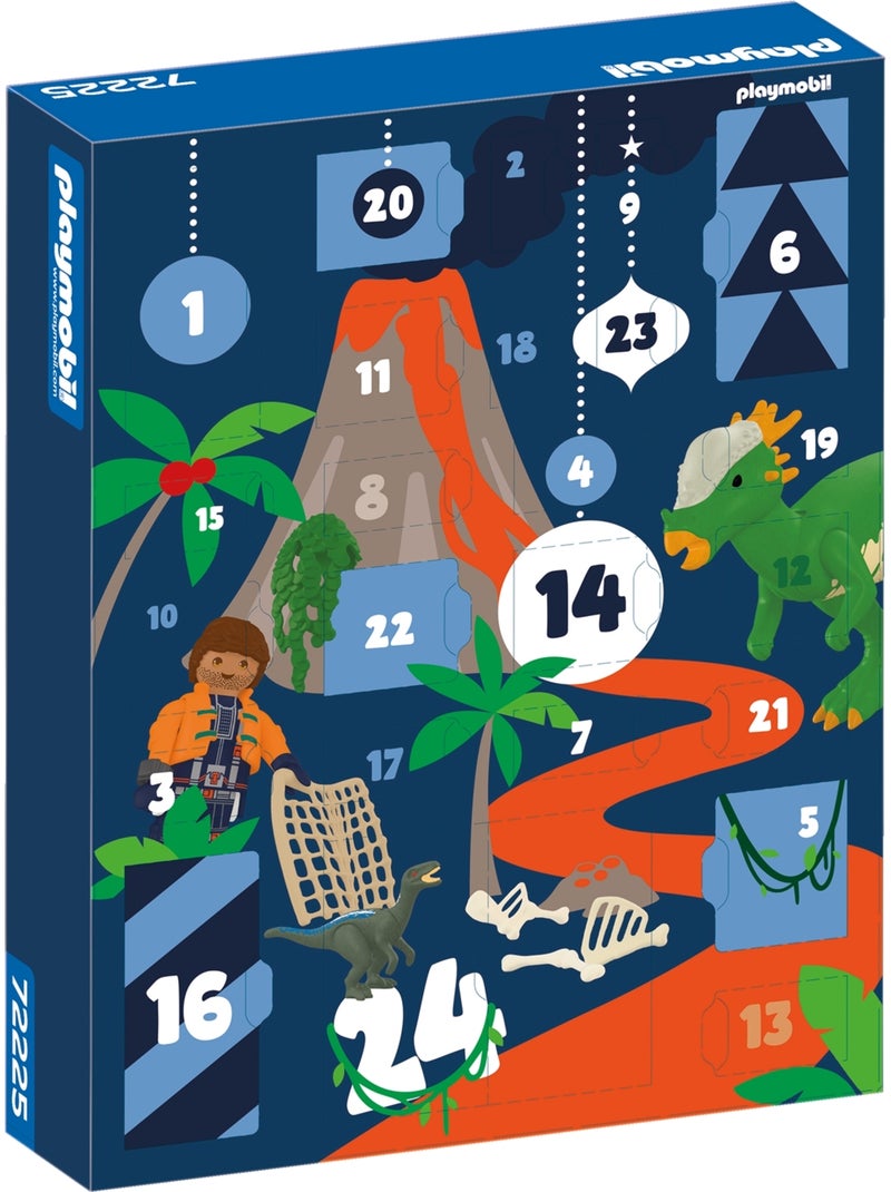 Chrismas calendrier de l'avent dinos Multicolore - Kiabi