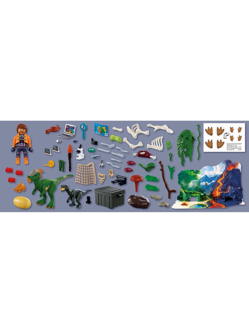 Chrismas calendrier de l'avent dinos Multicolore - Kiabi
