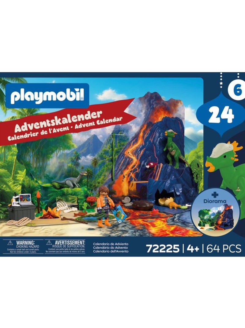 Chrismas calendrier de l'avent dinos Multicolore - Kiabi