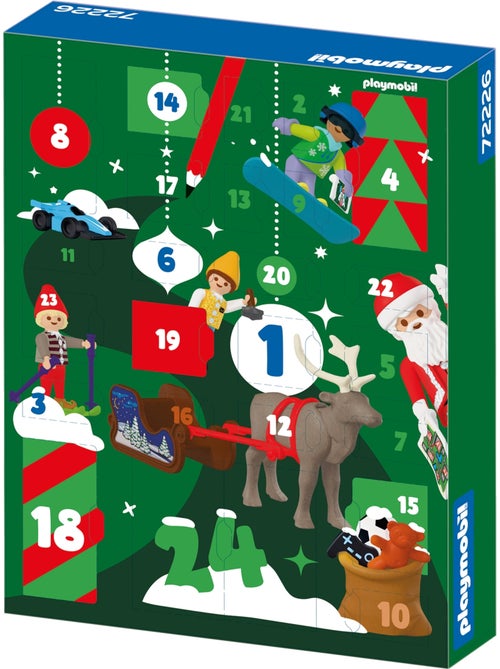Christmas calendrier de l'avent lutin de noël - Kiabi