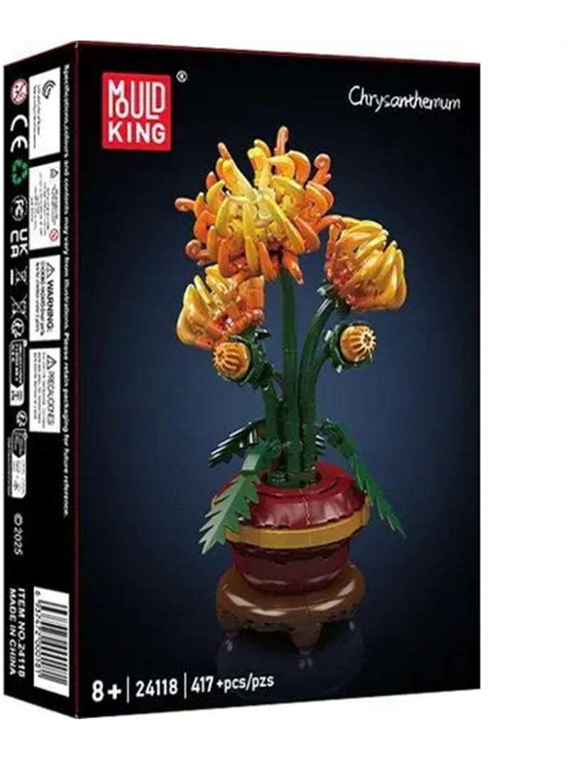Chrysanthème en pot Multicolore - Kiabi