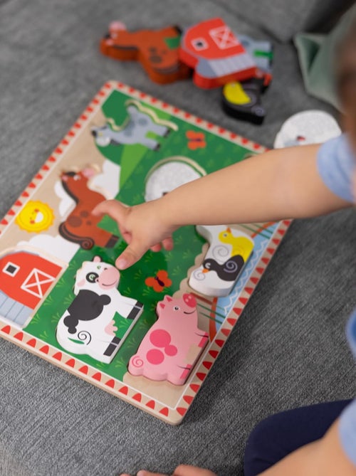 Chunky puzzle Animaux de la ferme - Kiabi