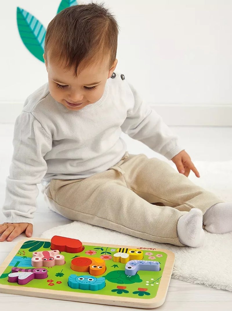 Chunky puzzle en bois Jardin Vert - Kiabi
