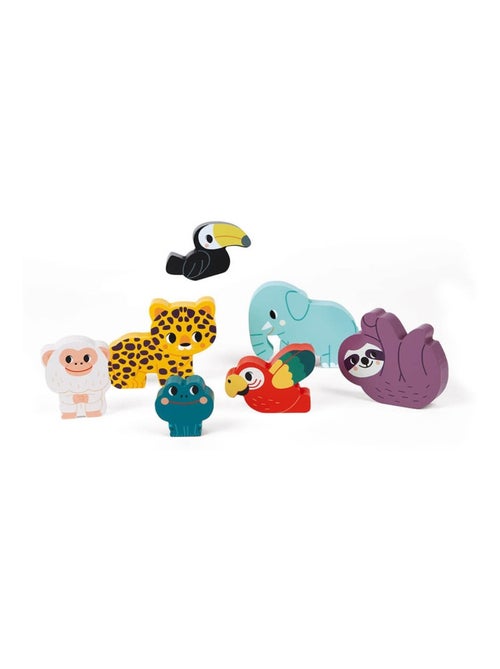Chunky puzzle en bois Jungle - Kiabi