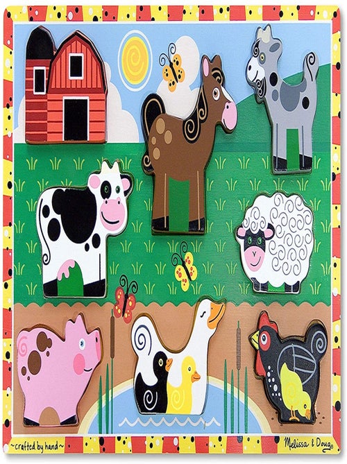 Chunky puzzle ferme - Kiabi