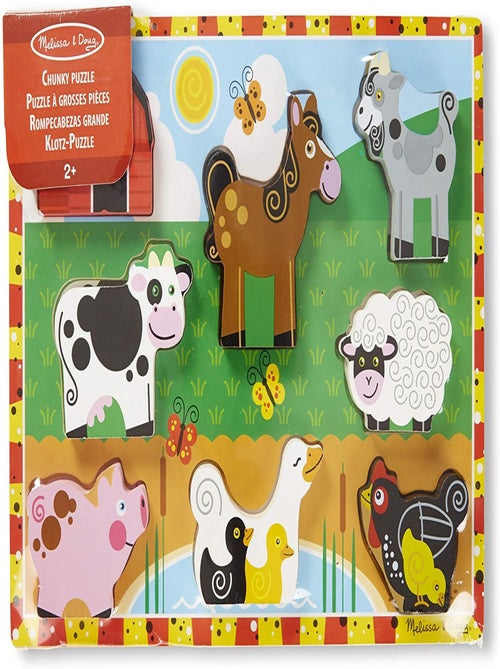 Chunky puzzle ferme - Kiabi