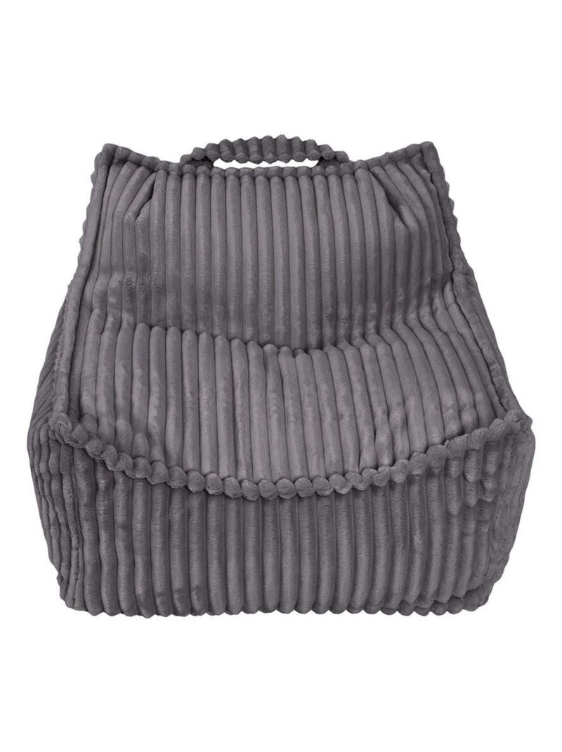 Churros Sako Bag - Pouf Chambre Enfant Gris foncé - Kiabi